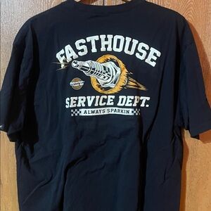 Fasthouse - Service DEPT. Black Men's T-Shirt